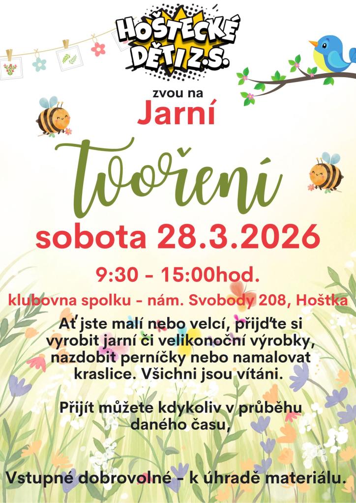 jarní setkání a tvoření