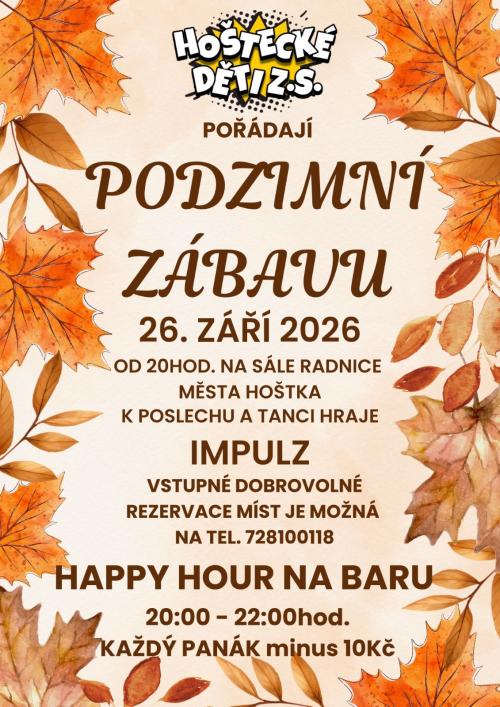 taneční zábava v sále