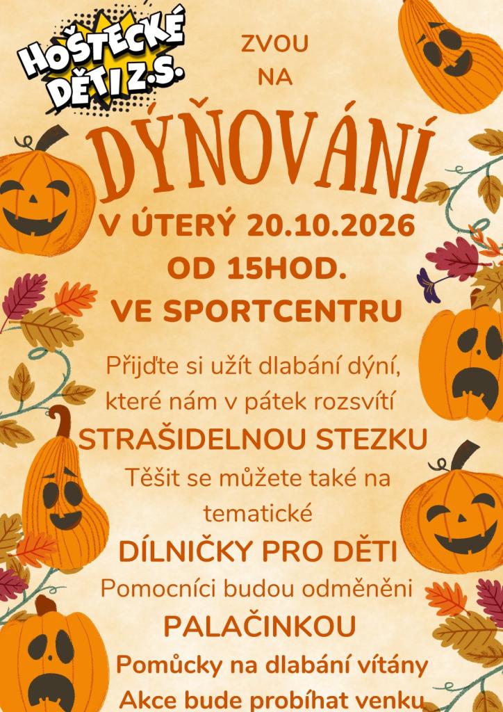 dlabání dýní na akci
